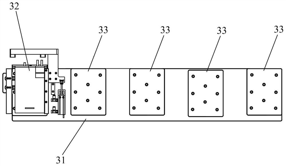 Automatic battery masking tape pasting equipment