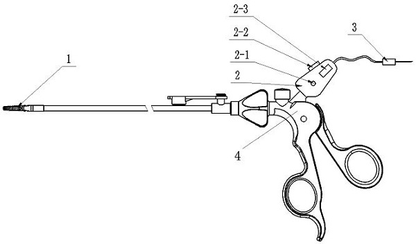 Pair of multifunctional separating forceps with nerve stimulation current output