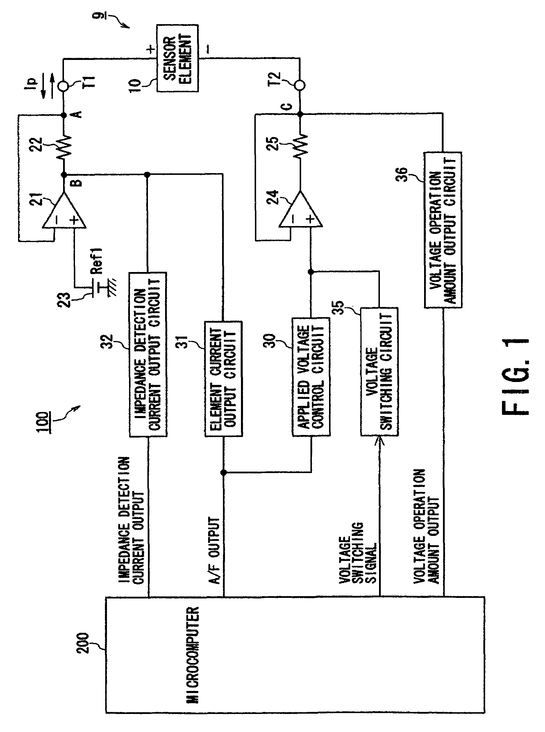 Gas concentration detecting apparatus