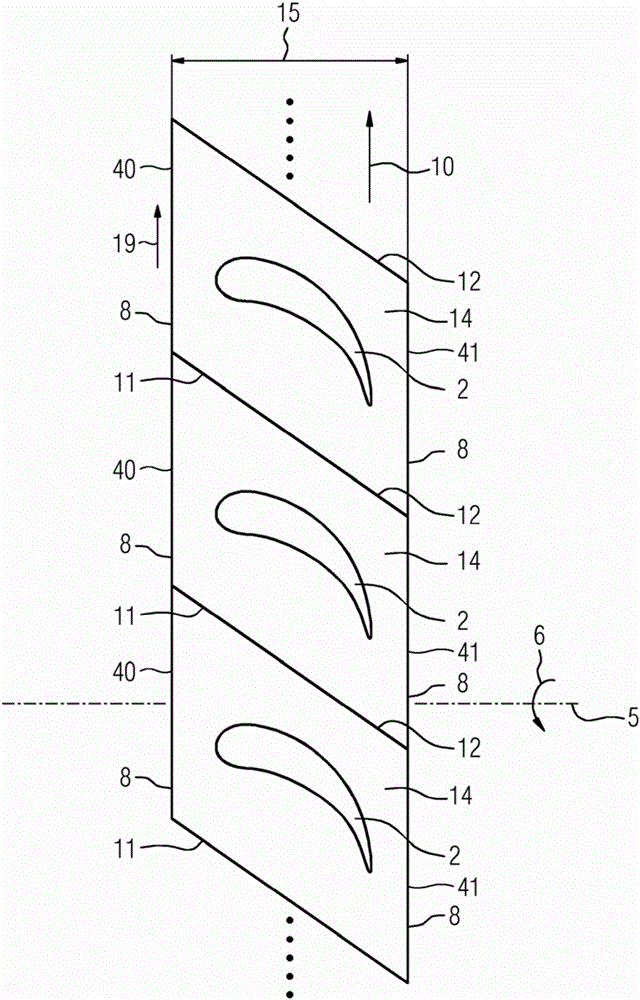 Blade root for a turbine blade