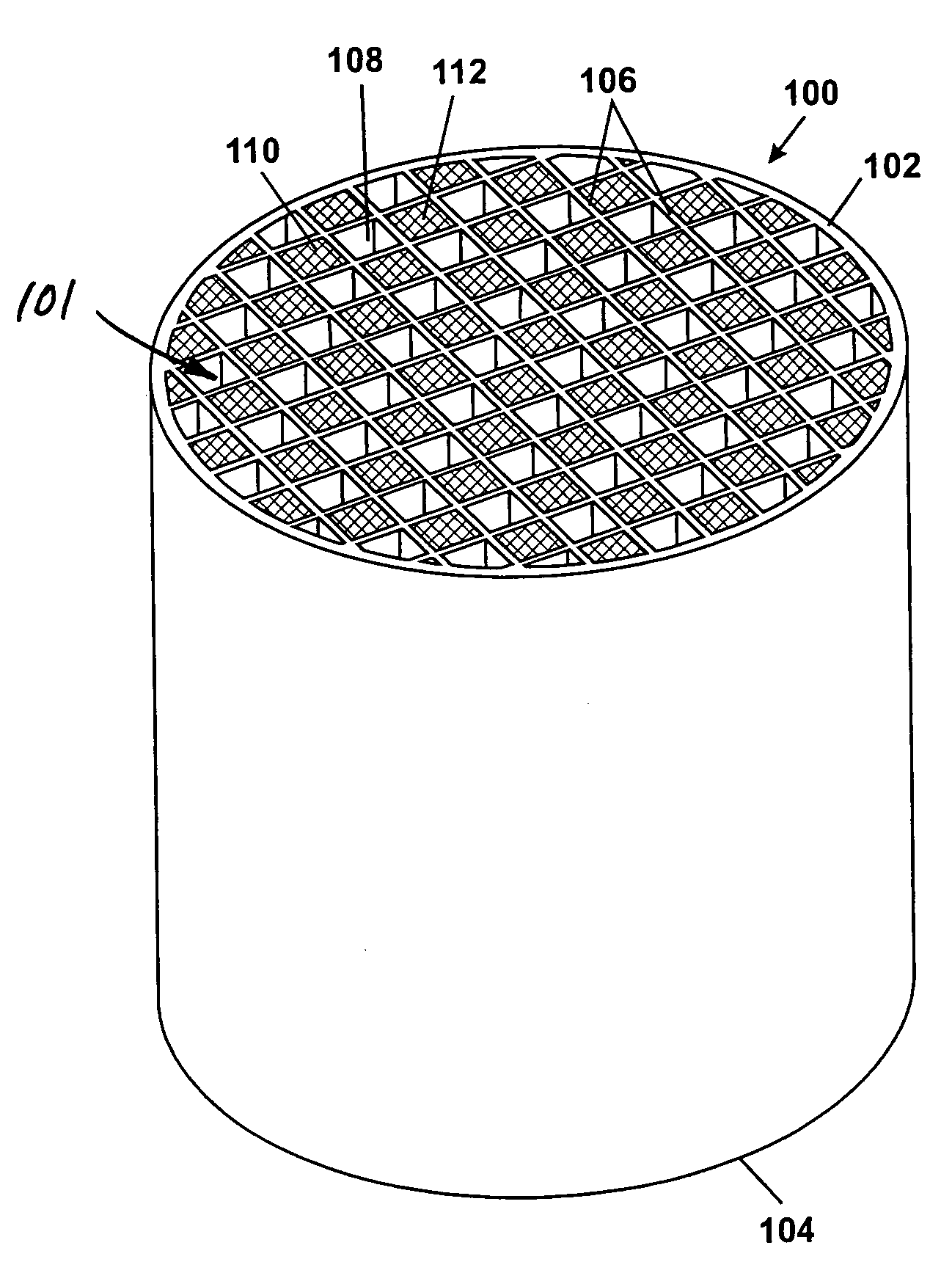 Porous cordierite ceramic honeycomb article with improved strength and method of manufacturing same