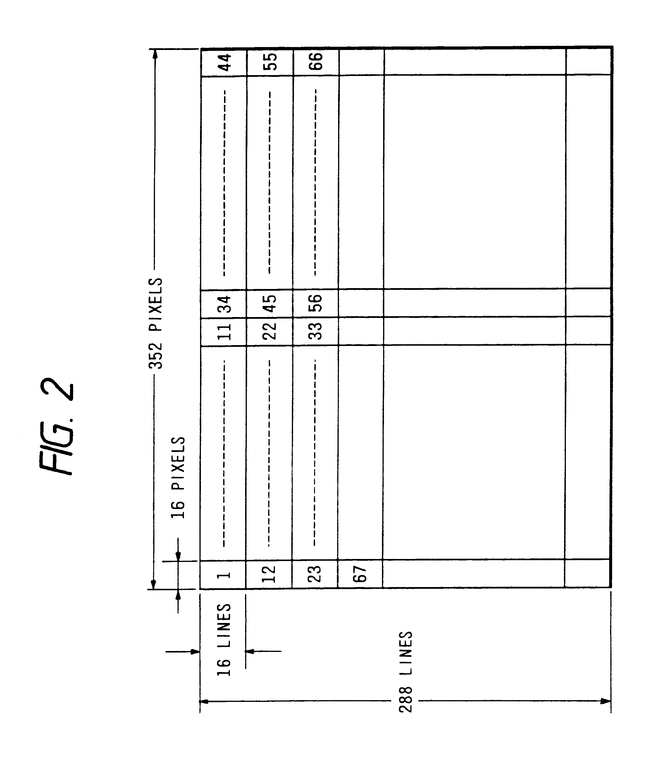 Motion compensated prediction interframe coding system