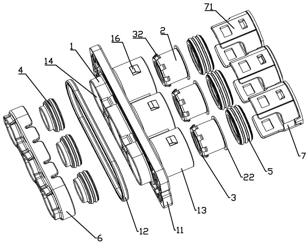 Connector and its shielding sleeve assembly