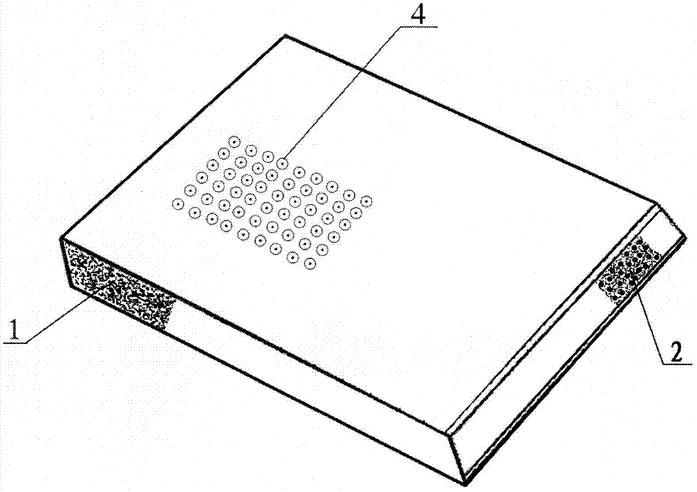 A kind of ecological plate and its manufacturing method