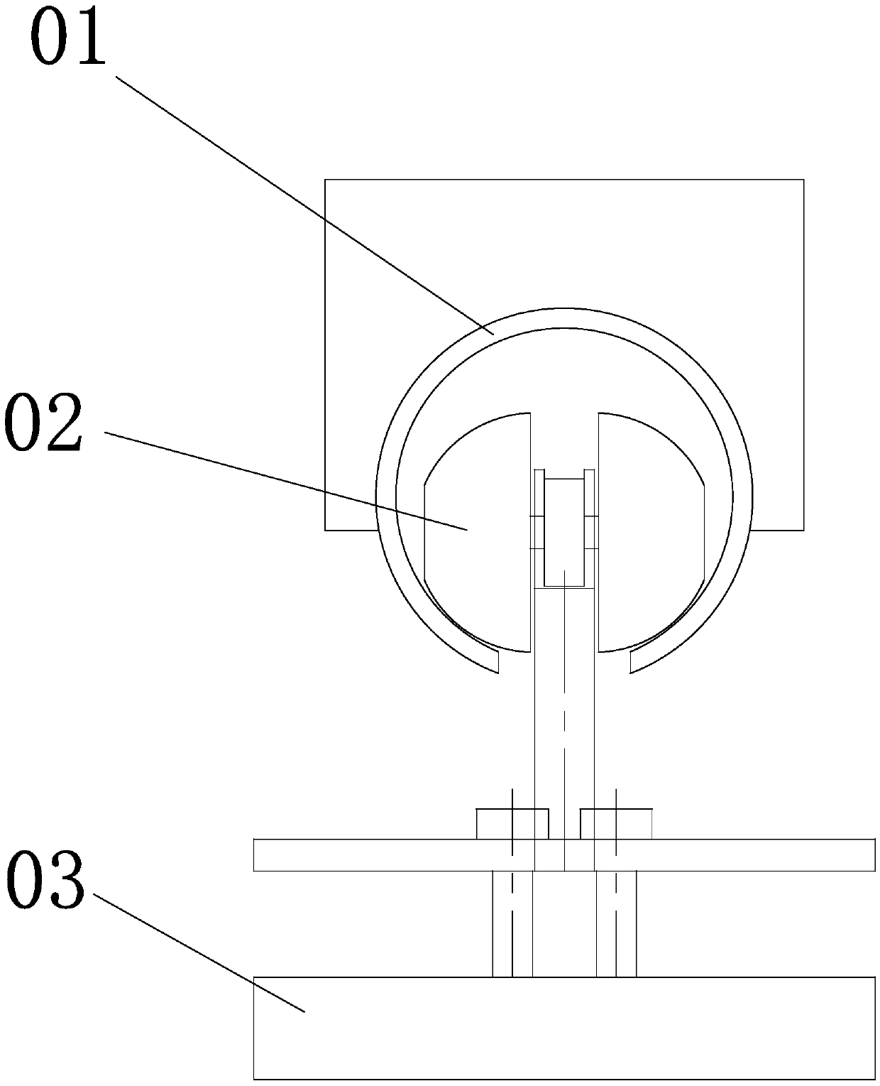 Enclosed cable trolley