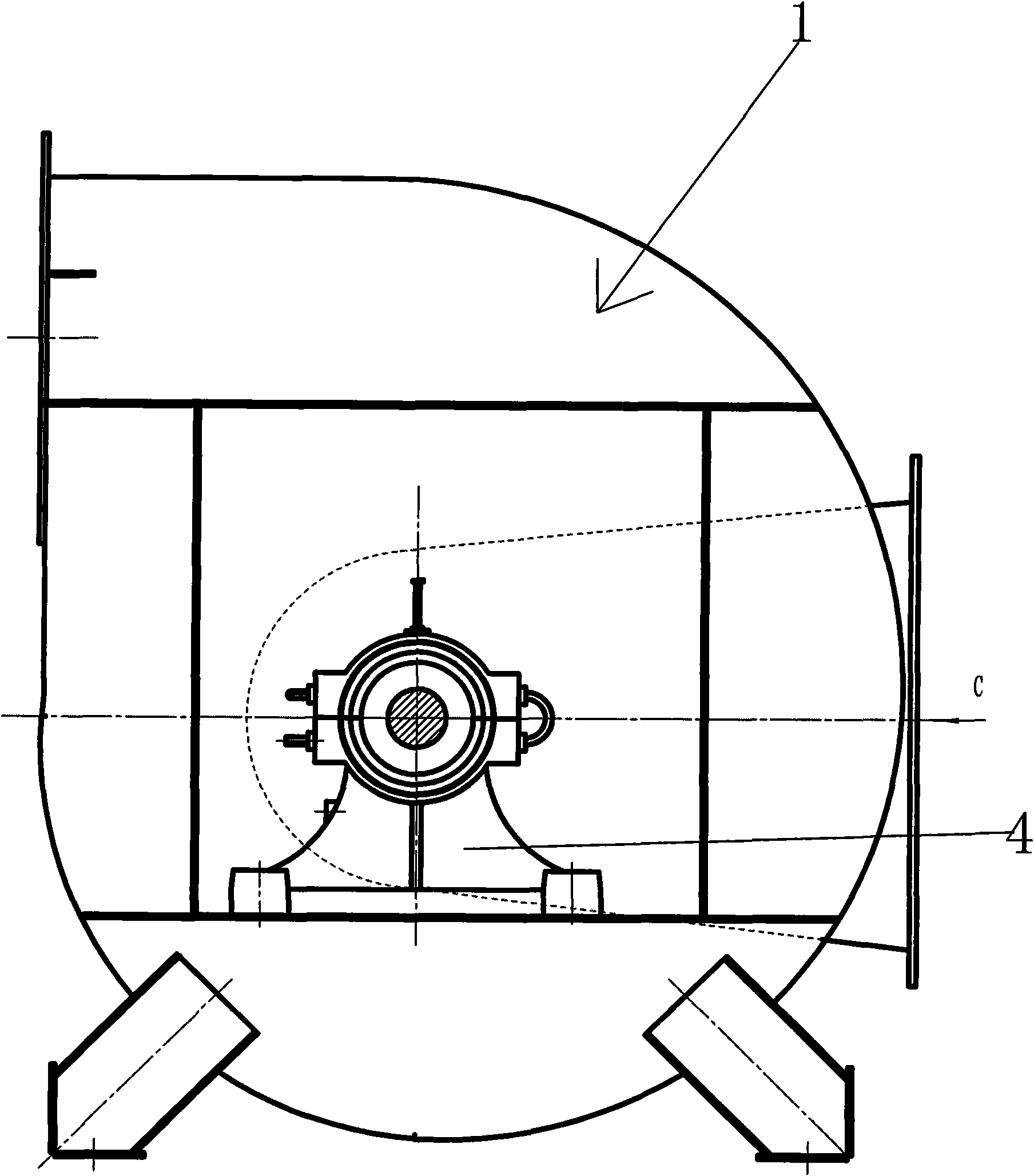 Energy-saving fan-series model for circulating fluidized bed boiler