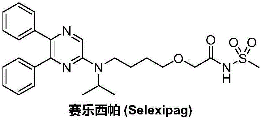 Synthetic method of selexipag