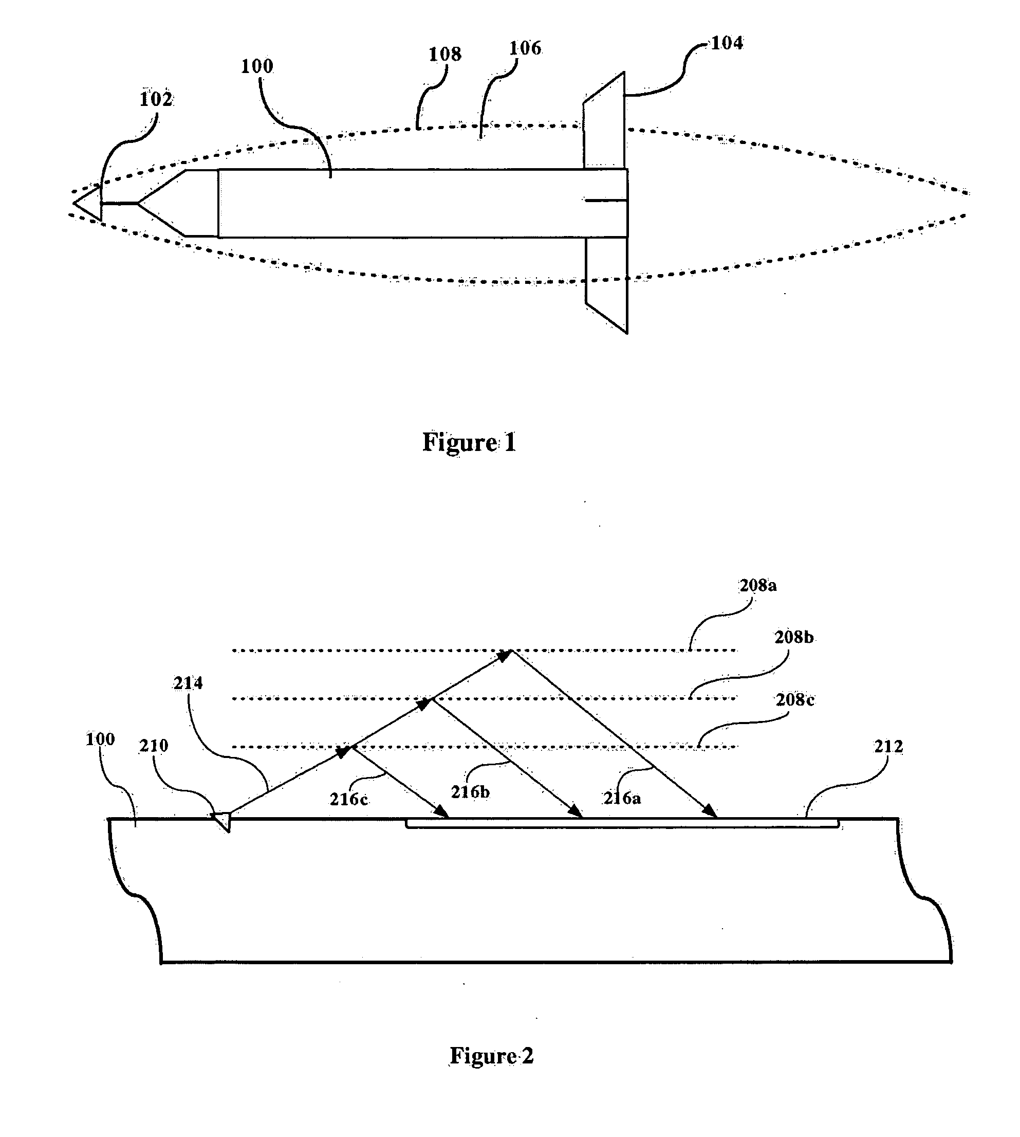 Sensor elements for supercavitating vehicles