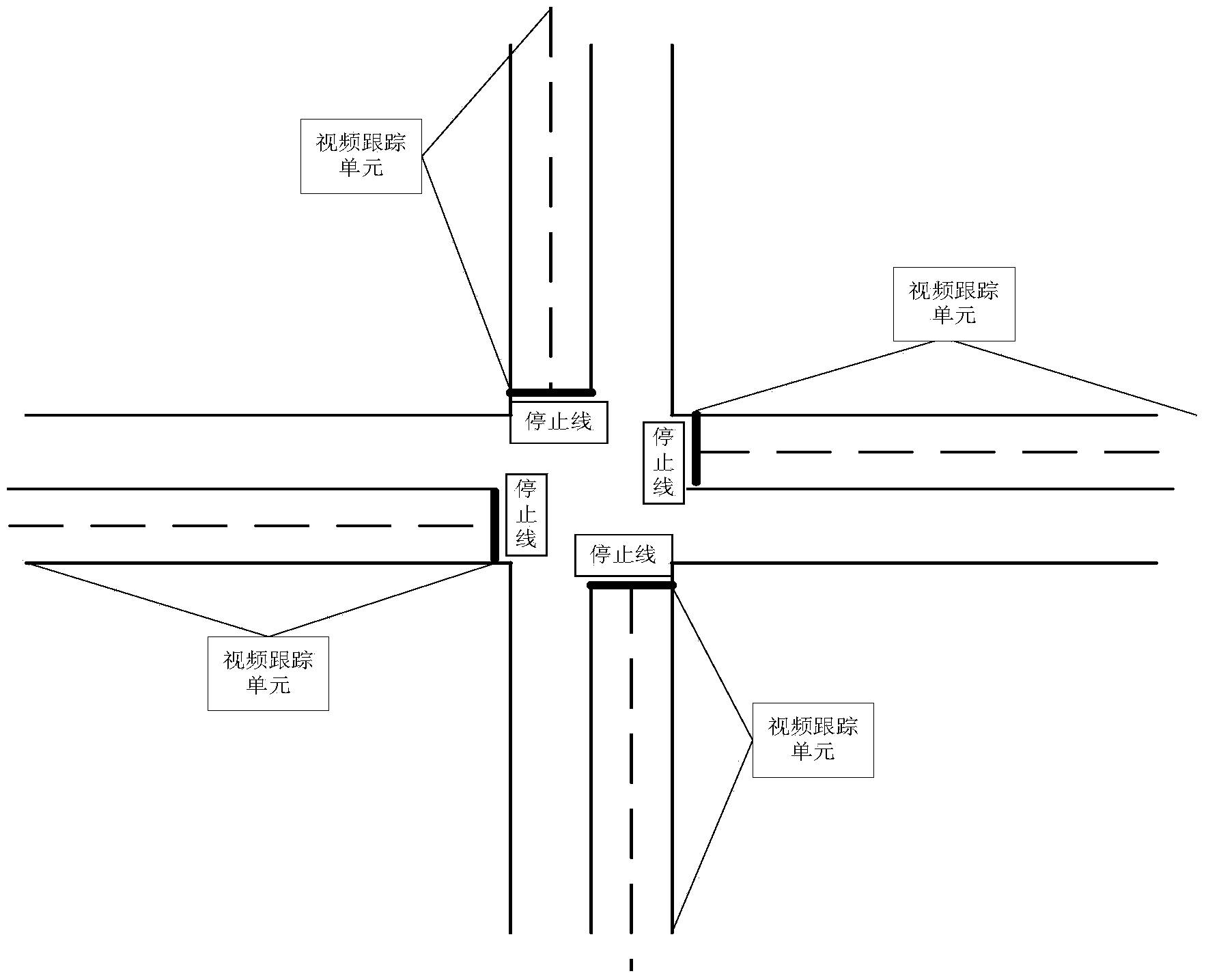Intersection control machine capable of shortening green light lost time and control method