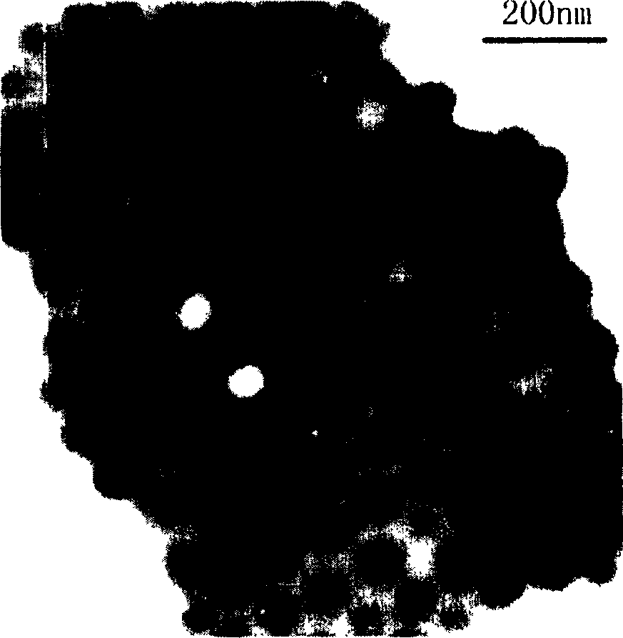 Preparation method of hybridized metal nano-particle