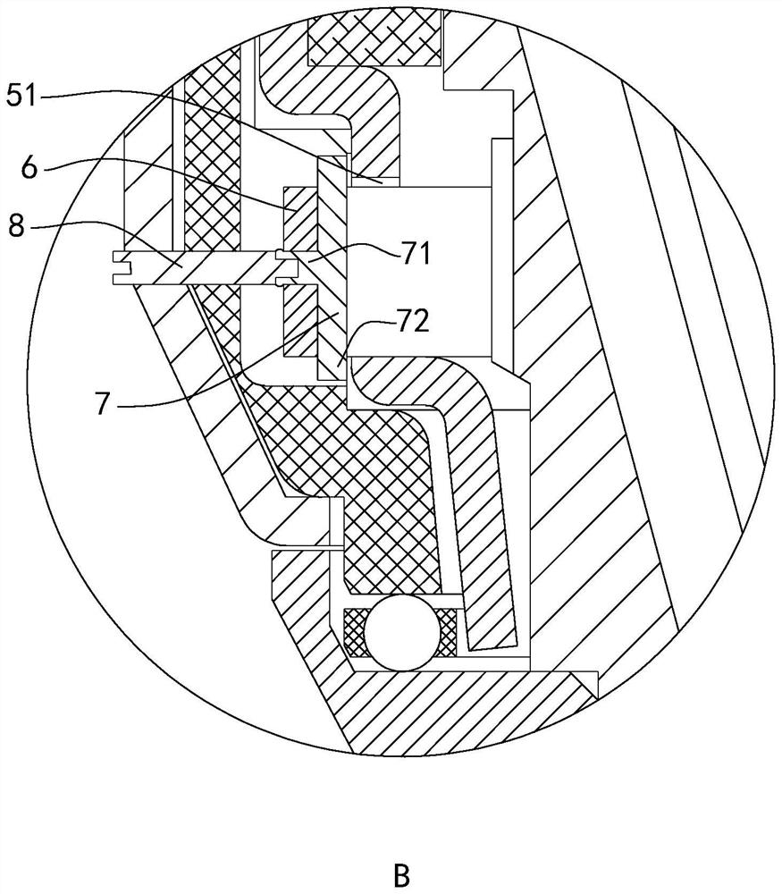 Self-locking structure of drill chuck