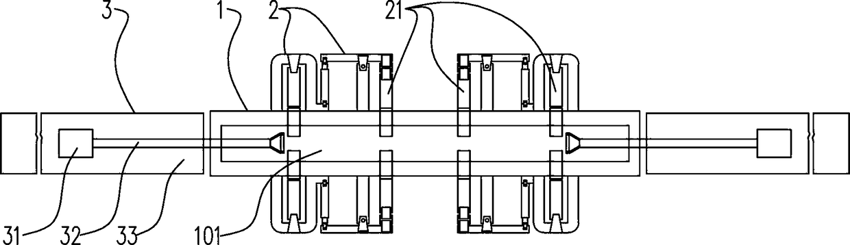 Method for correcting large-scale plate-shaped structural member