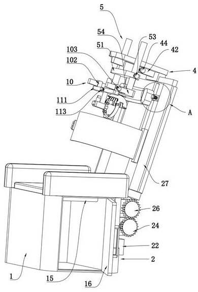 Head fixing frame suitable for oral medicine department