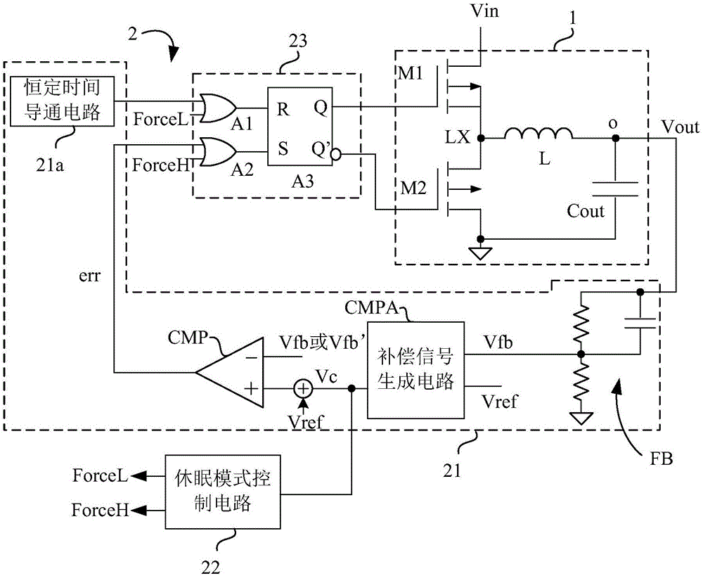 Super audio mode control circuit, switching converter and control circuit thereof
