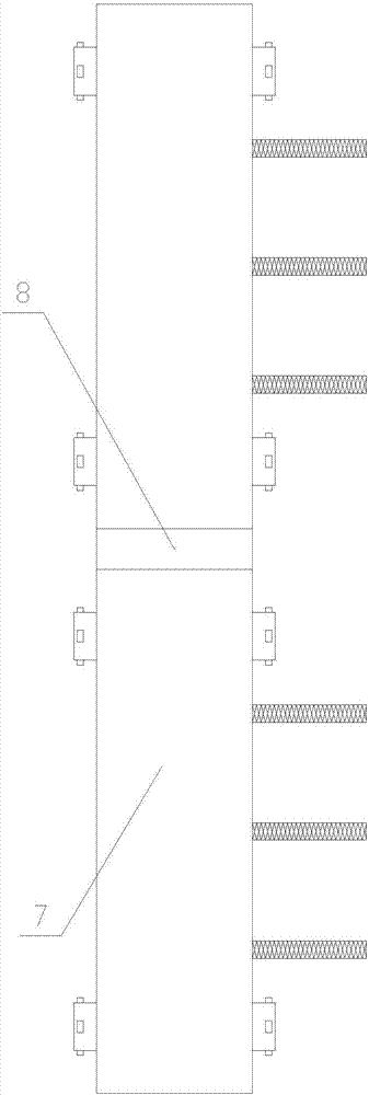 Falling preventive communication pole easy to mount and transport