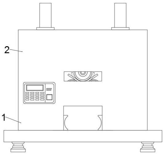 A full circle device of stainless steel pipe processing machine