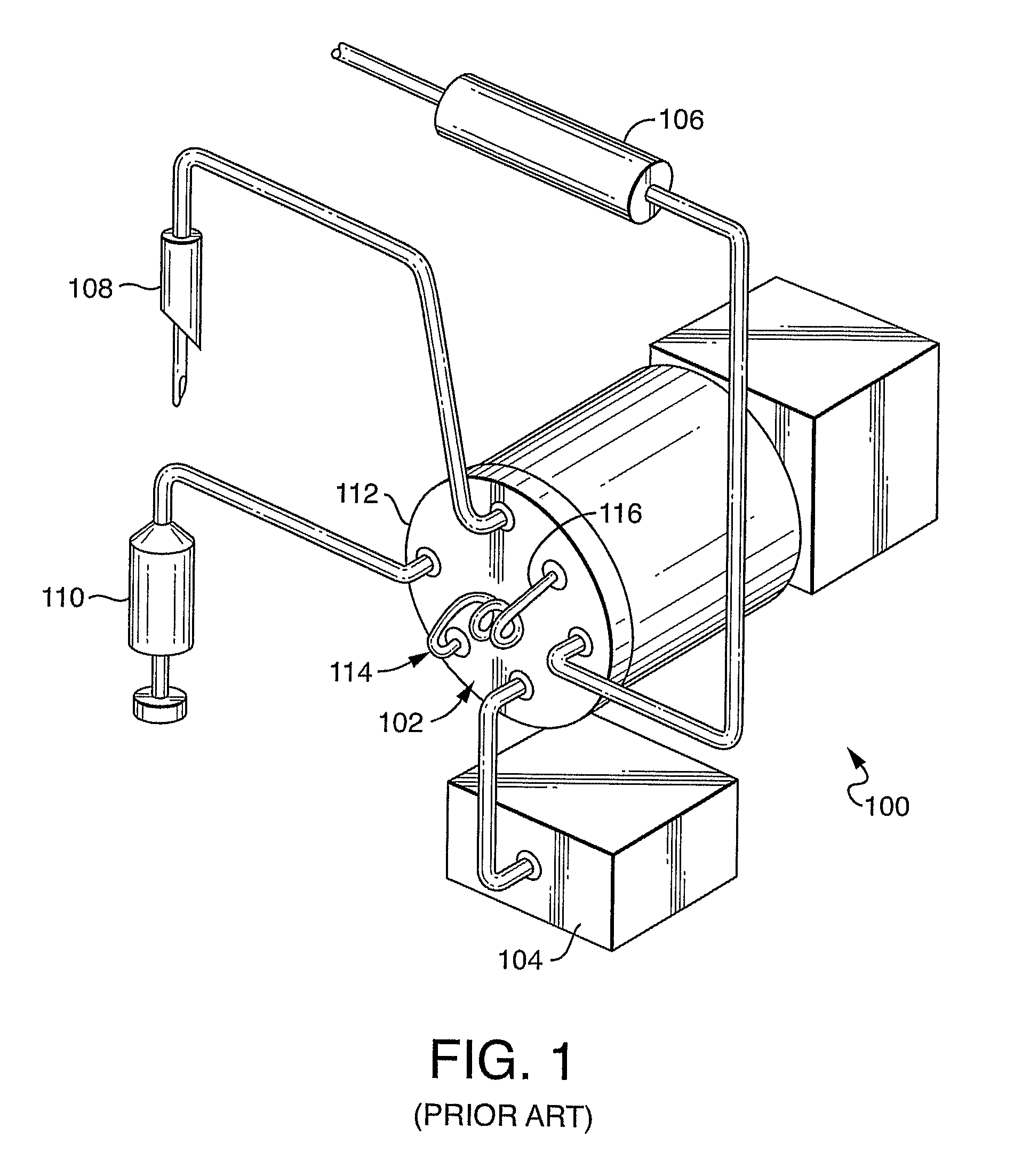 Method and apparatus for sample injection in liquid chromatography