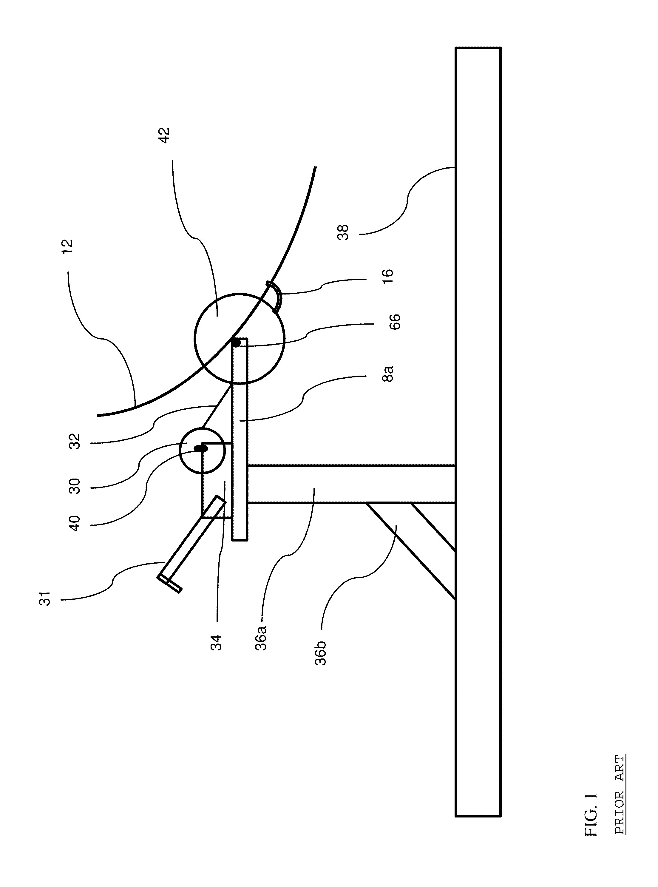 Hands-free trailer latching and releasing mechanism for a boat