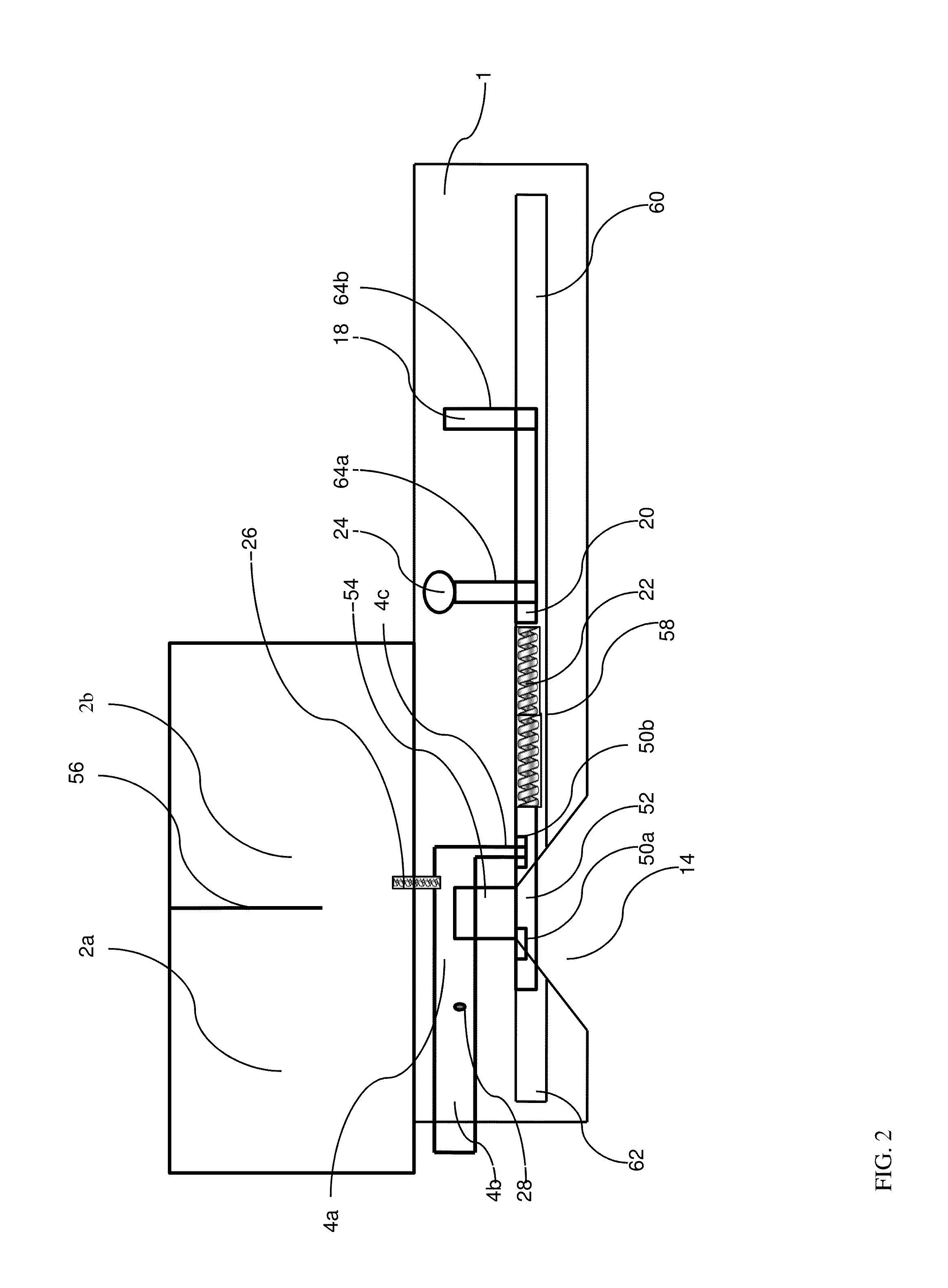 Hands-free trailer latching and releasing mechanism for a boat