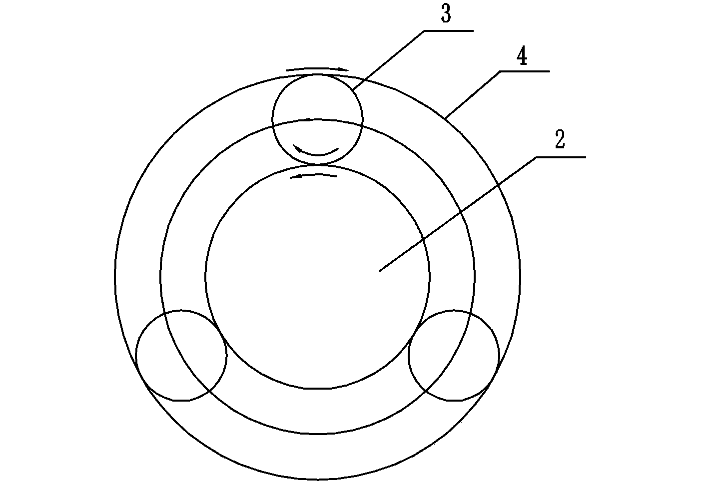 Variable-ratio speed regulation device