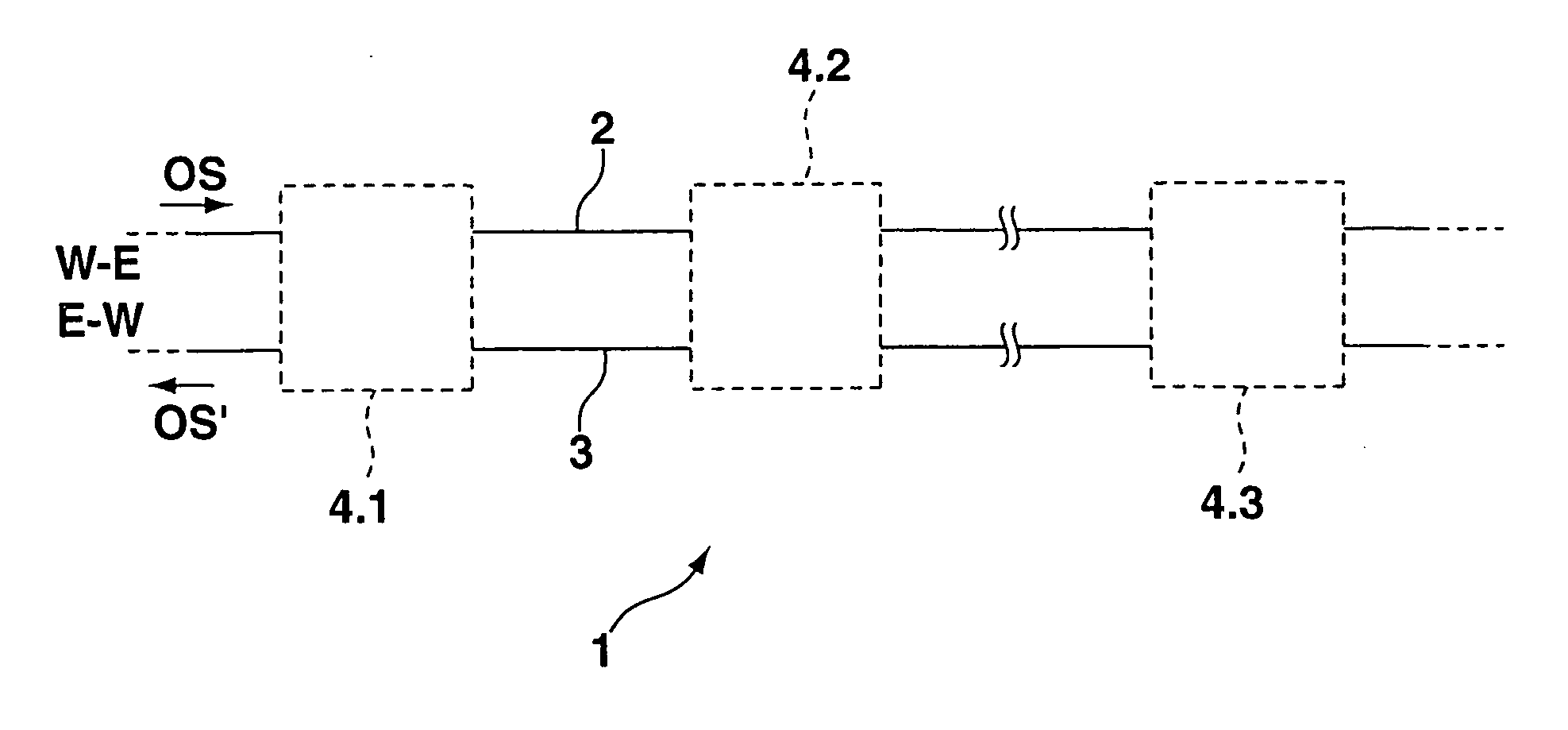 Optical transmission system and optical filter assembly for submarine applications