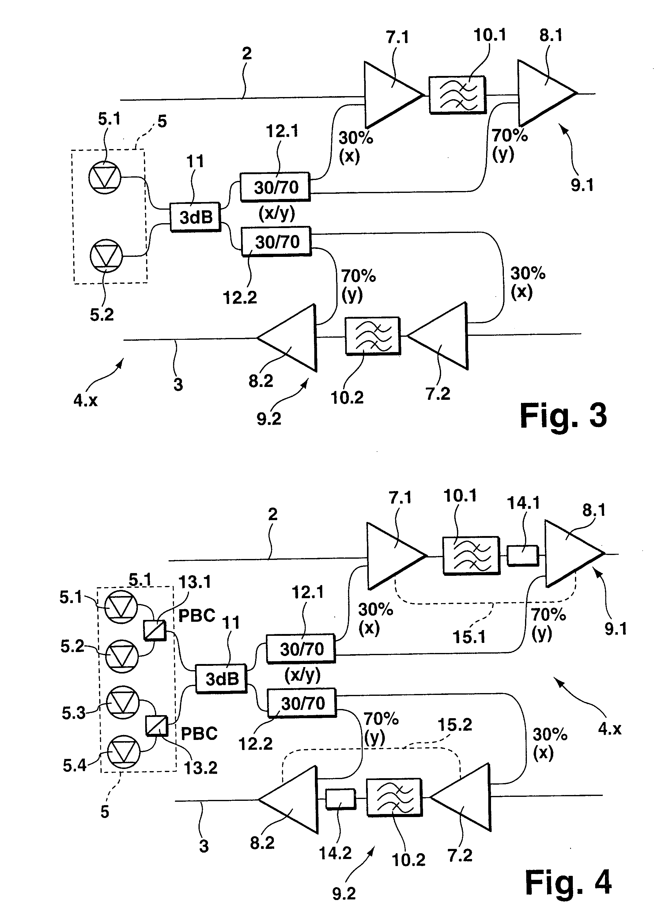 Optical transmission system and optical filter assembly for submarine applications
