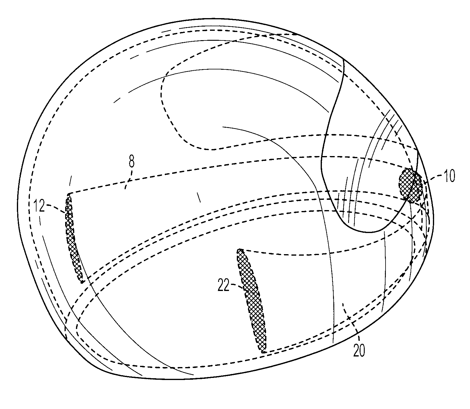 Motorcycle helmet with integrated acoustic voice amplified chambers