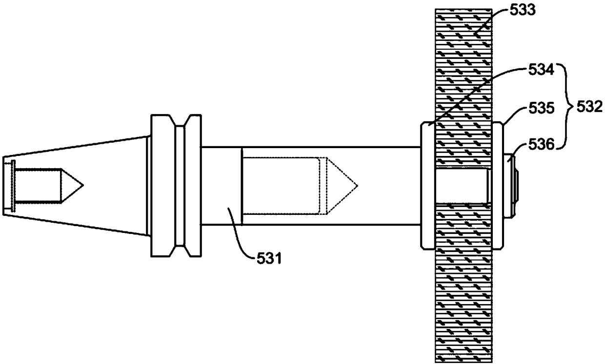 Grinding and polishing method and device of square oil cylinder