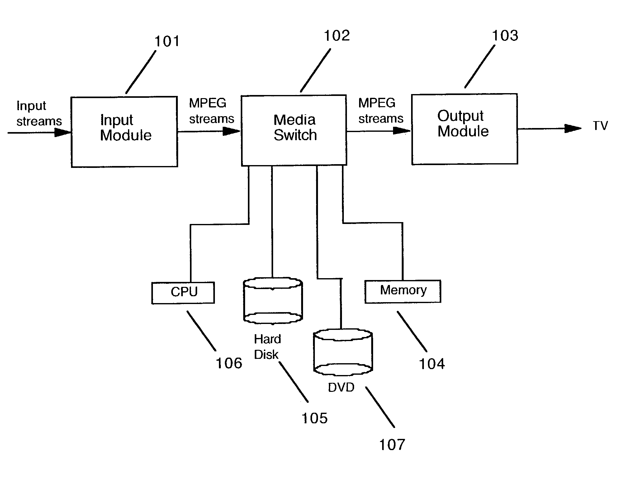 Digital video recording system