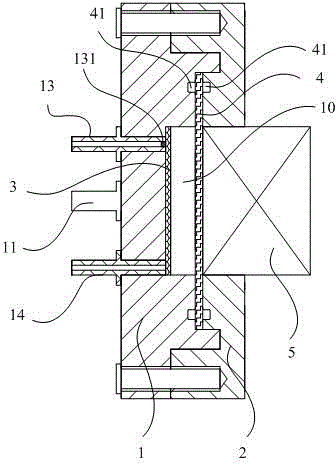 Nitrogen dioxide detecting device and method