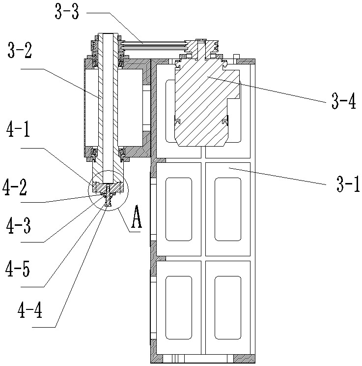 Flanging machine mold