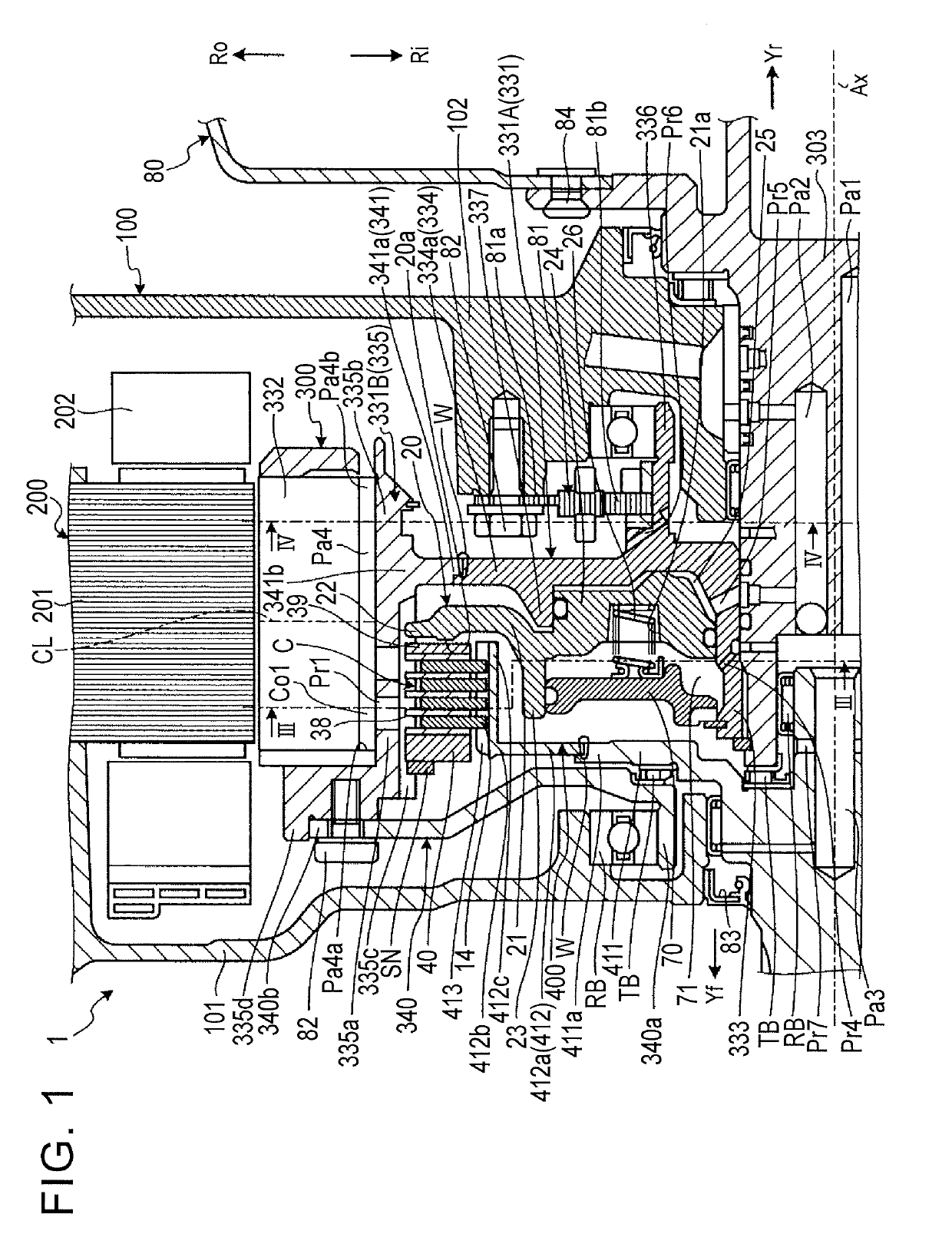 Rotating electric machine