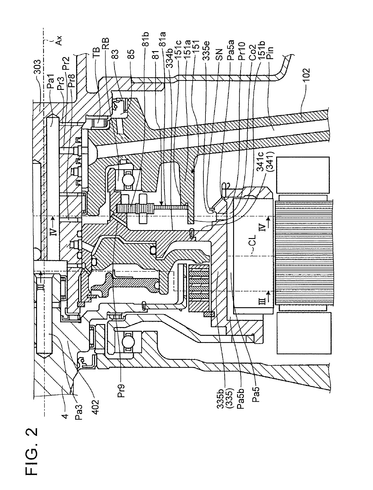 Rotating electric machine