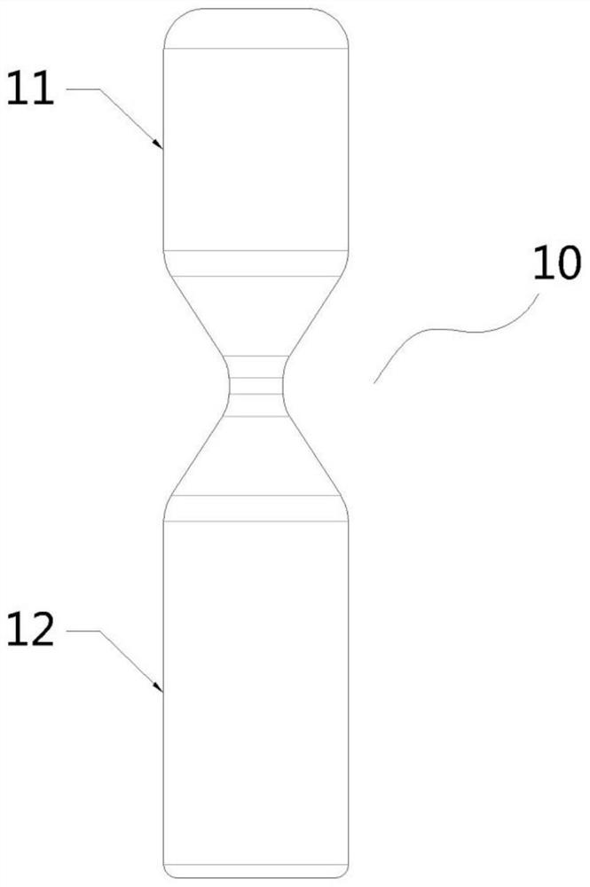 Asymmetric hourglass and student tooth-brushing cup with timing function