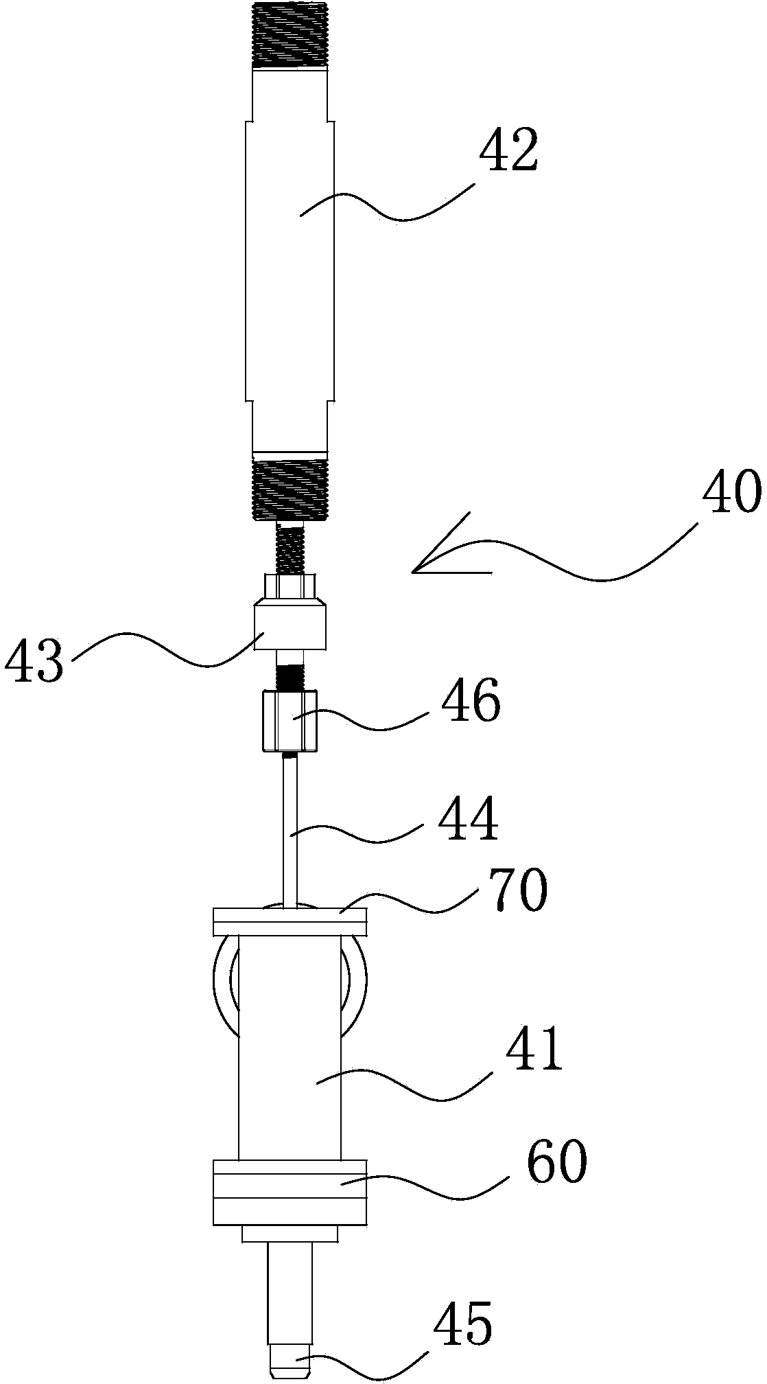 Improved cell glue injection device