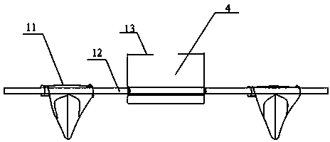 Spinning method for conducting fiber arrangement on fiber bands