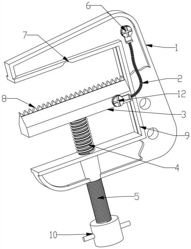 High-voltage power equipment connector heating defect emergency treatment device