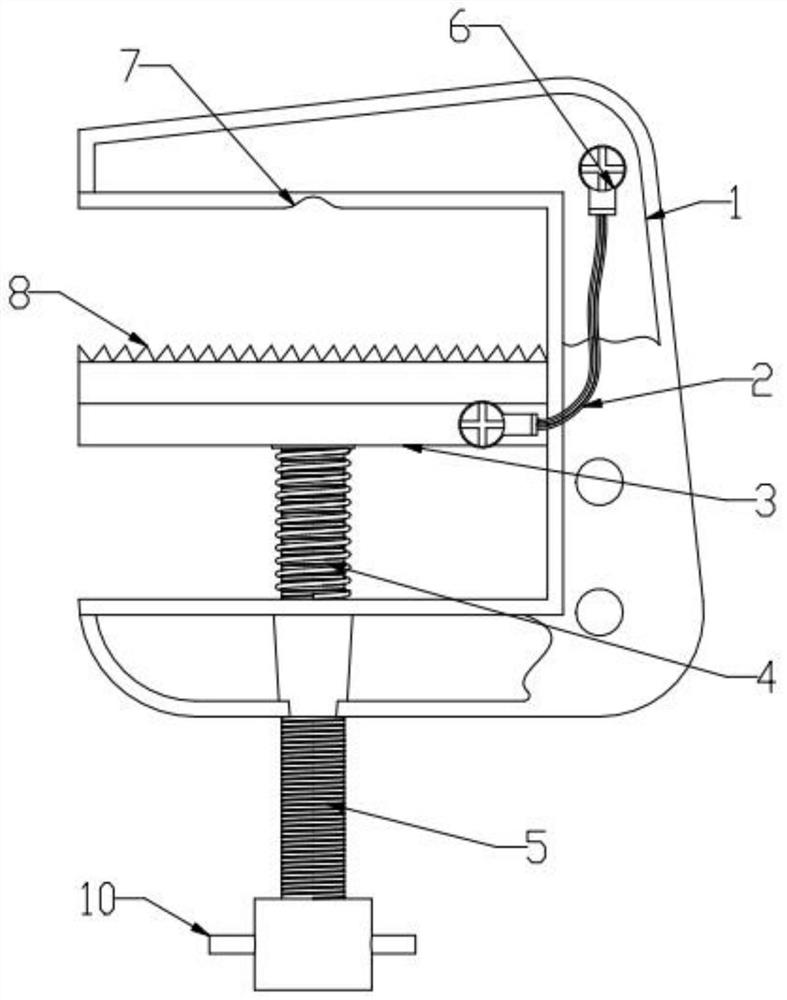 High-voltage power equipment connector heating defect emergency treatment device