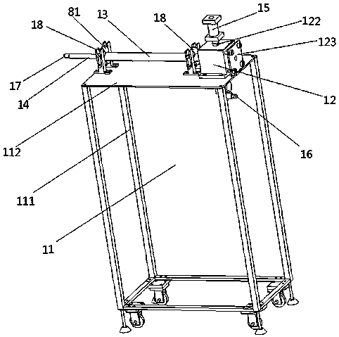 Casing automatic branching device and method thereof
