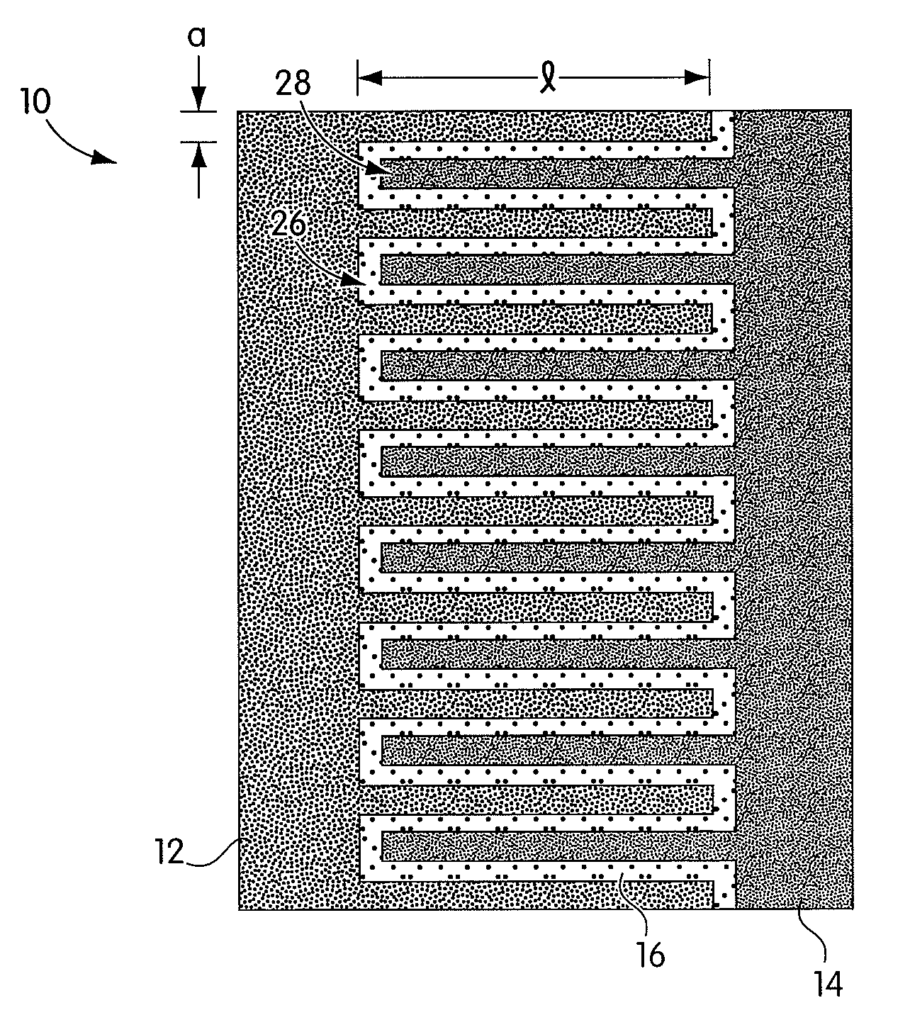 Reticulated and controlled porosity battery structures