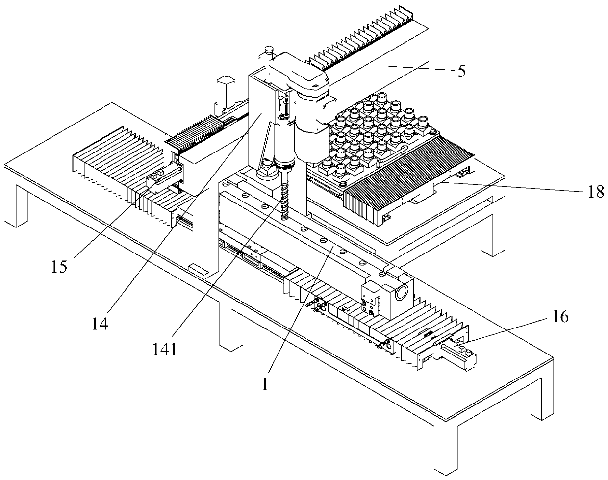 Manifold assembling device