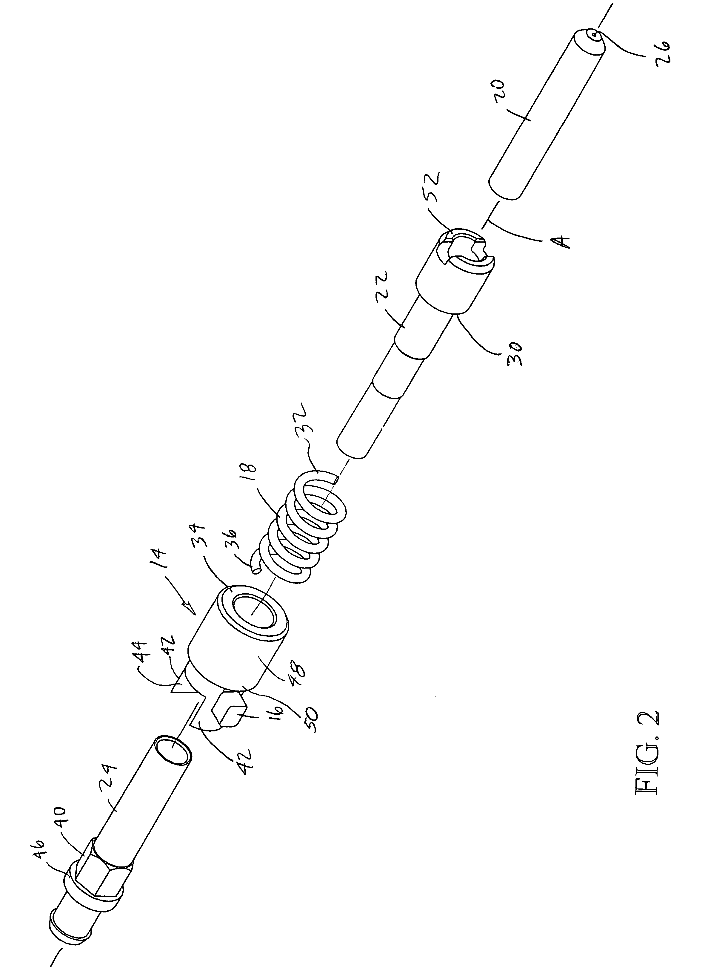 Optical fiber terminus assembly