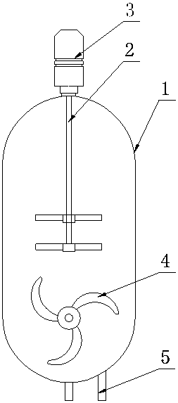 Accurate quantitative pesticide mixing tank