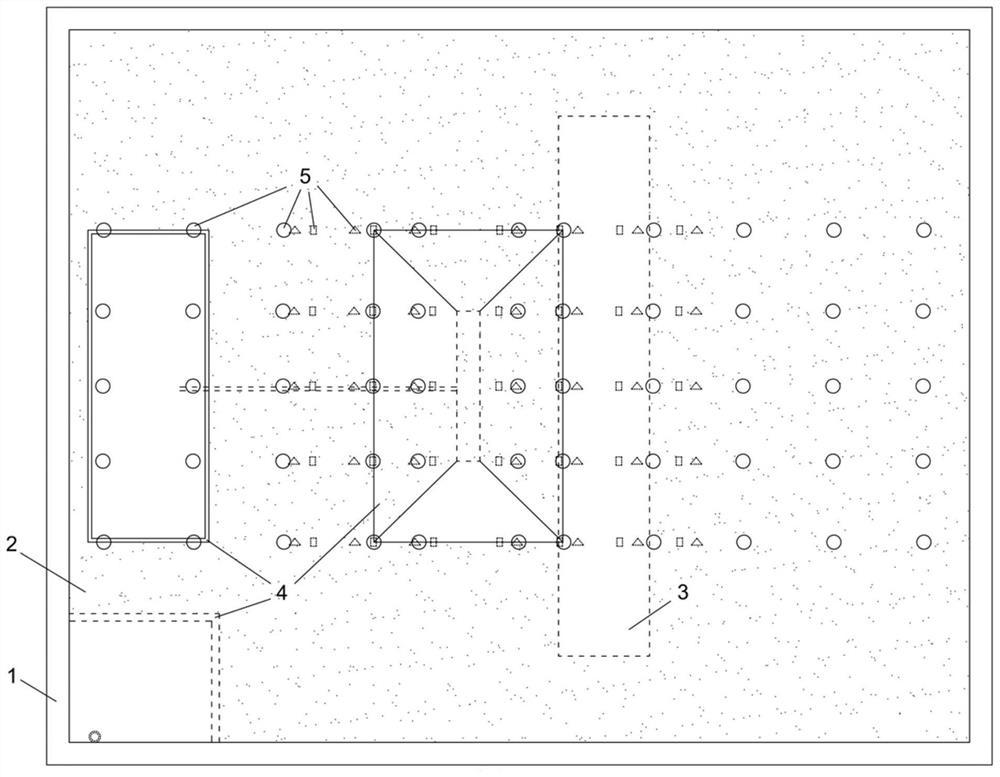 Centrifugal model test device and method for researching underground diaphragm wall construction environment effect