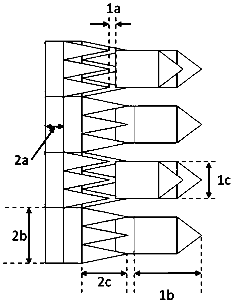 Correction chessboard structure array suitable for near-field plane wave simulator