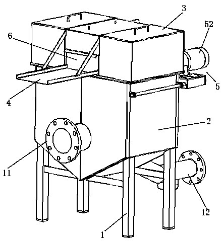 Dynamic separation filter for liquid residues