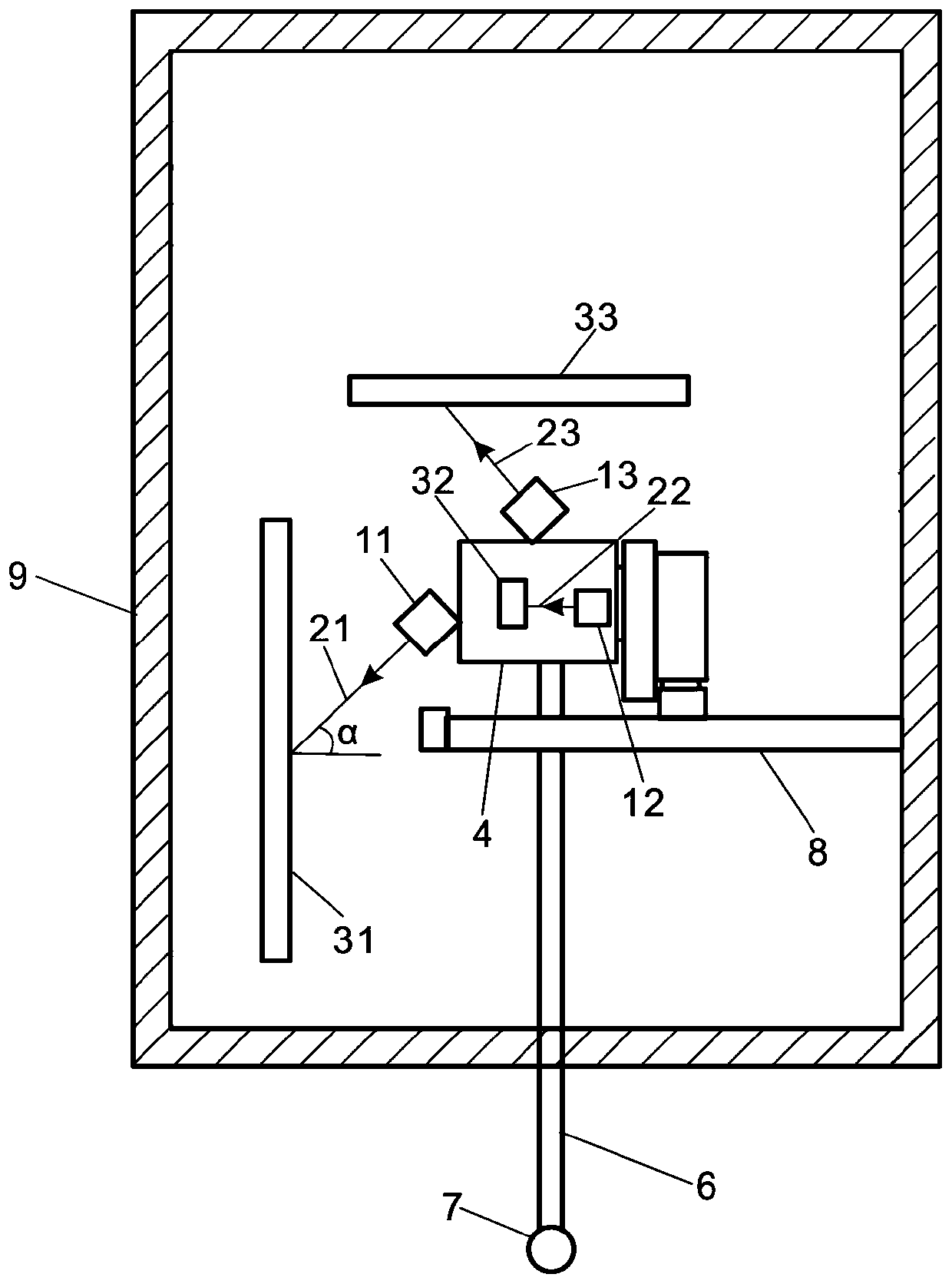 A direct incident optical arm magnifying 3D scanning probe