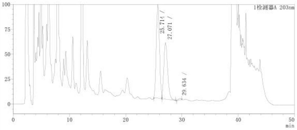 Method for detecting gypenoside a in Gelanxinning soft capsules by HPLC-UV method