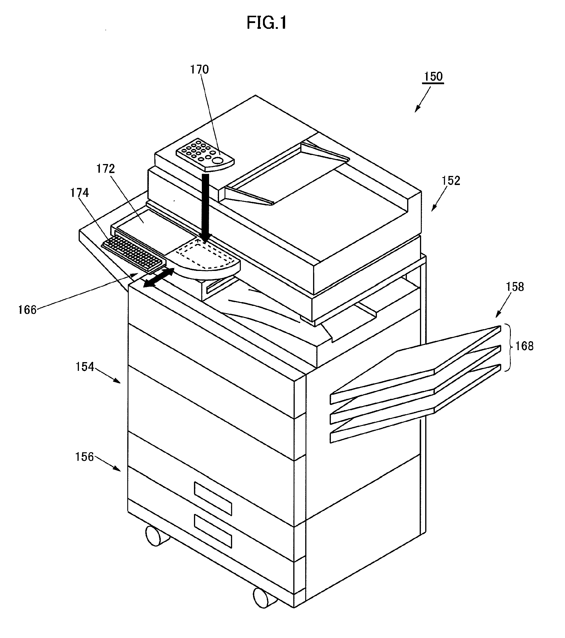 Operation console, electronic equipment and image processing apparatus with the console, and operation method