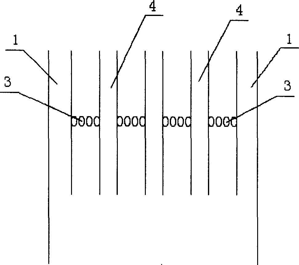 Processing method for processing easy breaking paper